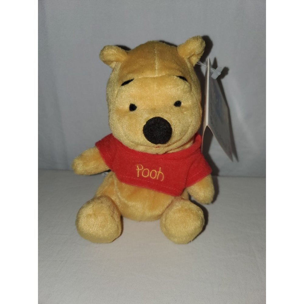 Vintage 1997 Mattel Pooh Beanbag Friend Pooh Bear With Tags